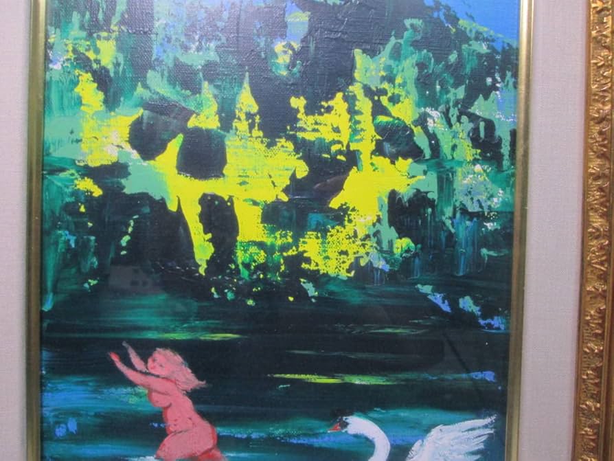 福沢一郎、少女とふうせん、超希少額装用画版、新品額装付 福沢一郎、少女とふうせん、超希少額装用画版、新品額装付